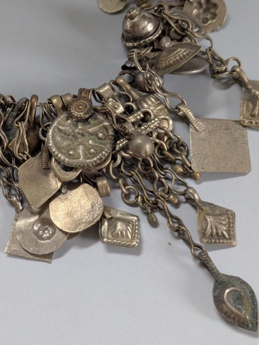 Vintage tribal charms kuchi - tribal,
