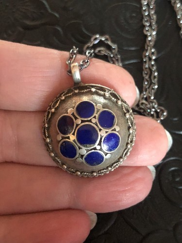 Sale vintage blue lapis - blue,